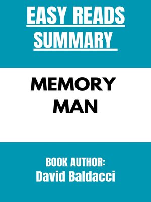 cover image of Summary of MEMORY MAN by David Baldacci
